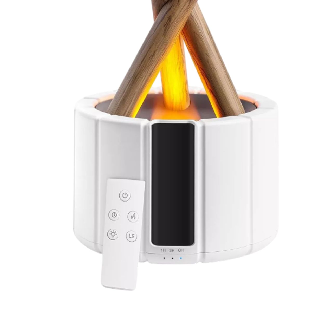 GENERICO - Humificador Difusor Llama De Fogata 250ml H9 + Control