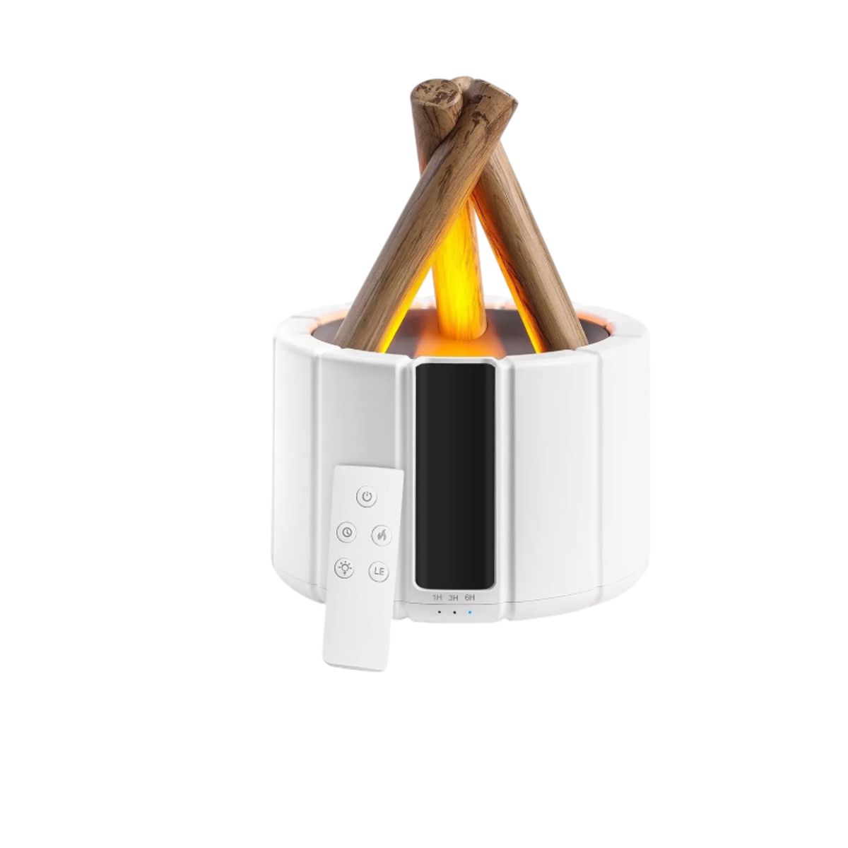 GENERICO - Humificador Difusor Llama De Fogata 250ml H9 + Control