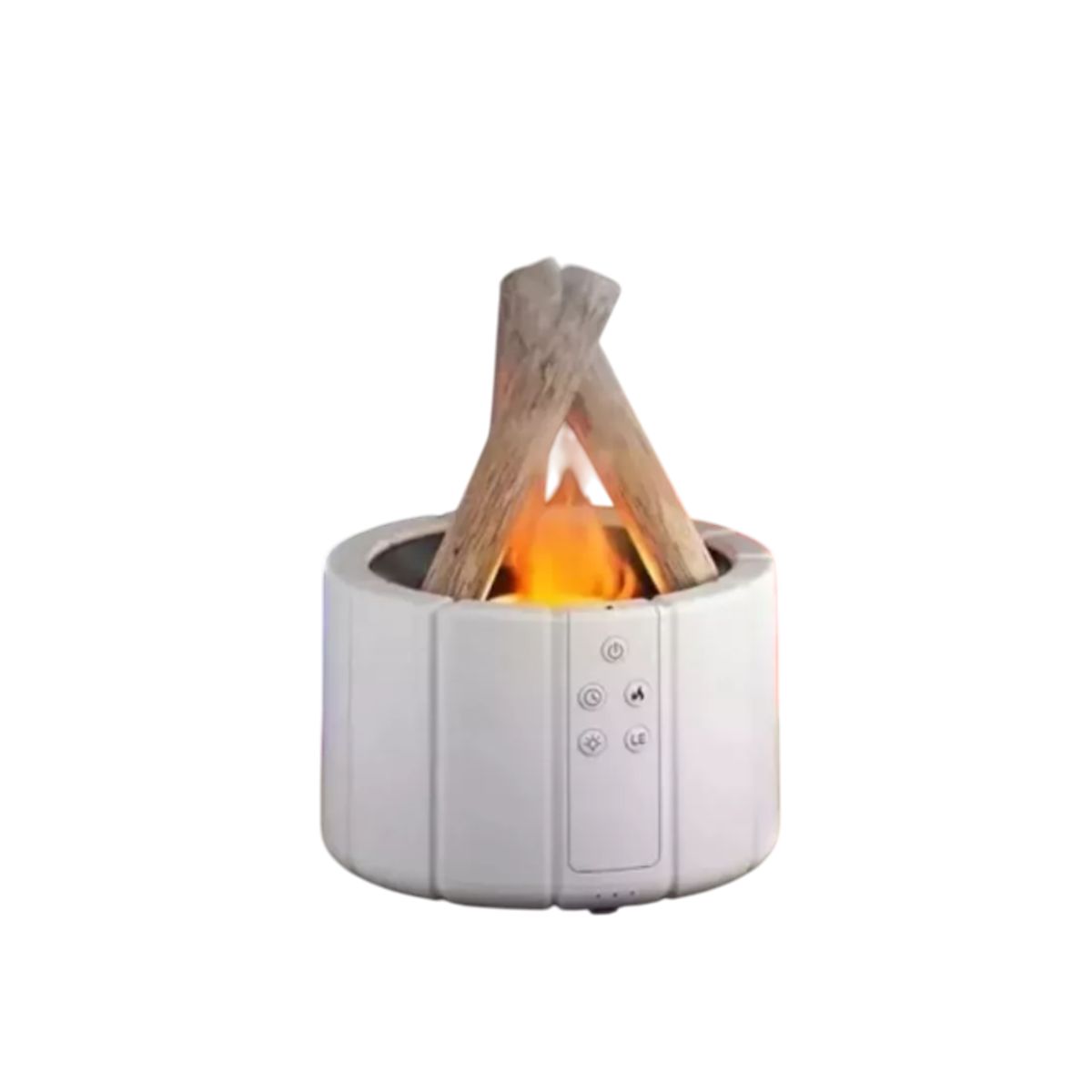 GENERICO - Humificador Difusor Llama De Fogata 250ml H9 + Control
