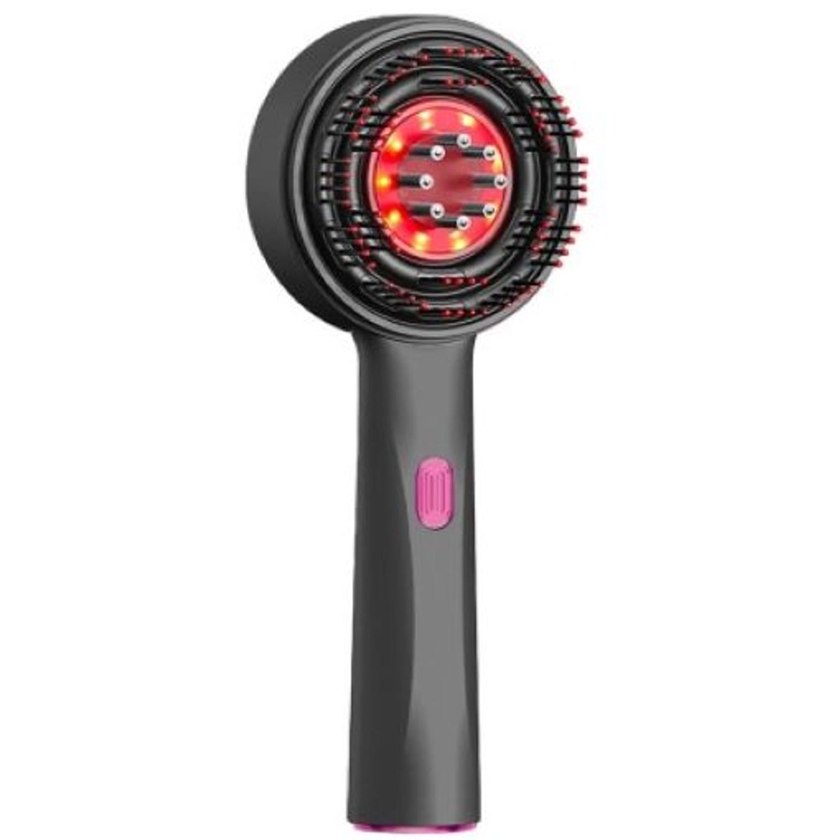 GENERICO - CEPILLO CRECIMIENTO CABELLO MASAJEADOR LUZ ROJA ELECTRICO