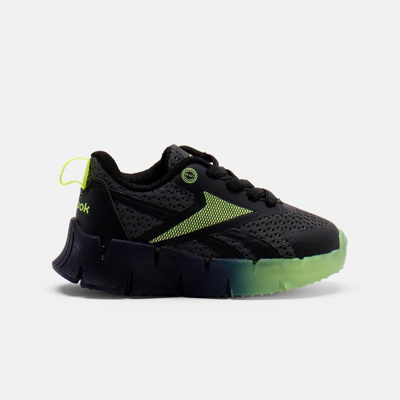 REEBOK - Tenis Niño Reebok Running Zig N' Glow  - Negro-Verde