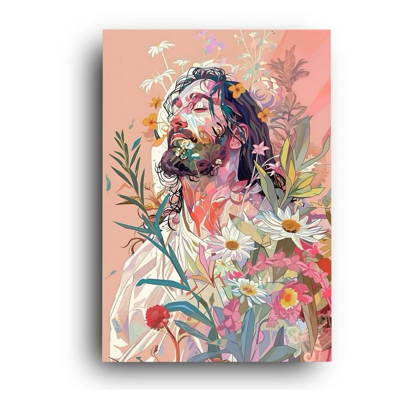 GENERICO - Cuadro de Jesús 35x50 cm para Hogar Oficina o Iglesia