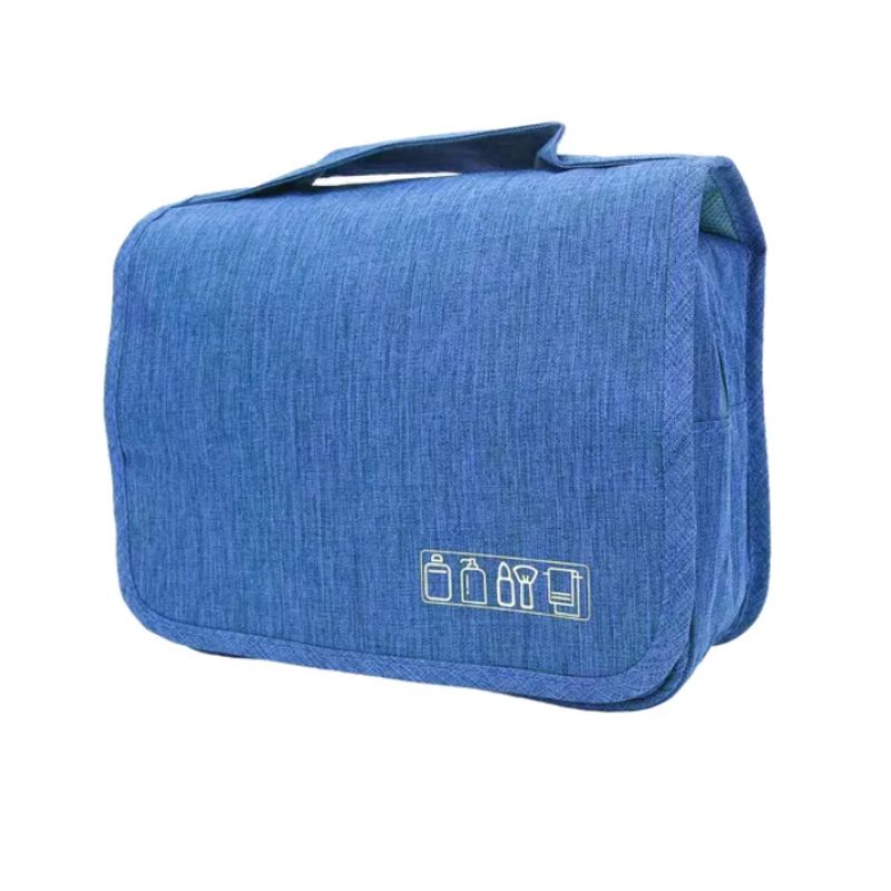 INNOVA - Organizador Cosmetiquera De Maquillaje Impermeable Azul Para Bolsos