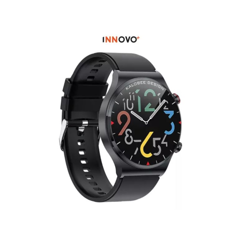 INNOVA - Reloj Smartwatch Mobulaa Deportivo Negro Sk6 Llamadas Notificaciones