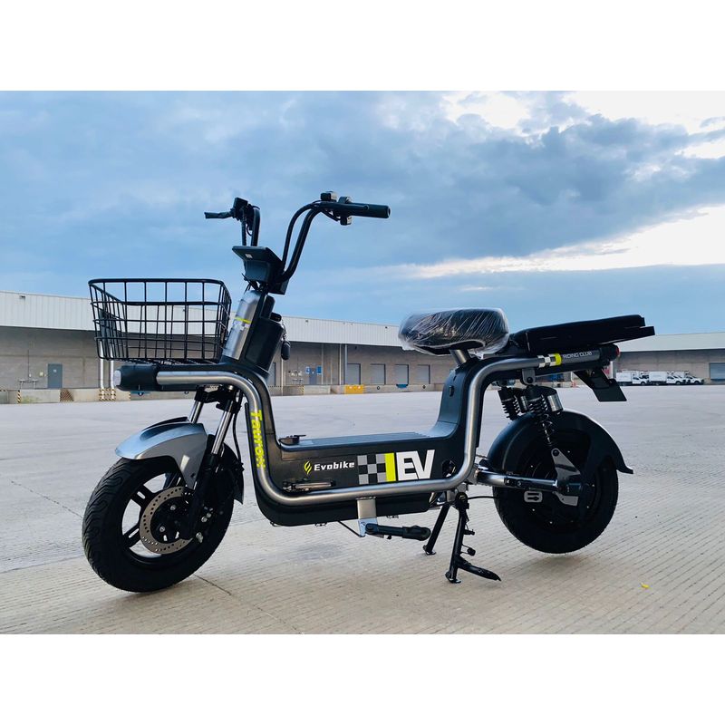 EVOBIKE - Bicicleta Eléctrica TAURO 40kmh color GRIS 350W