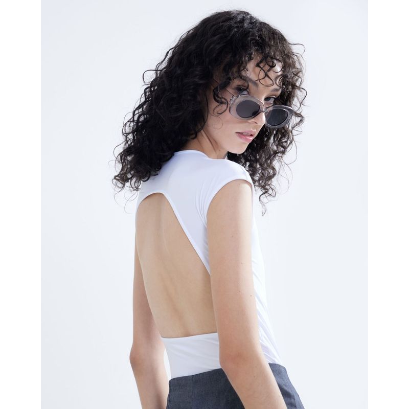 SEVEN SEVEN - Camiseta Para Mujer Manga Sisa Color Blanco Marca Seven Seven #28095775
