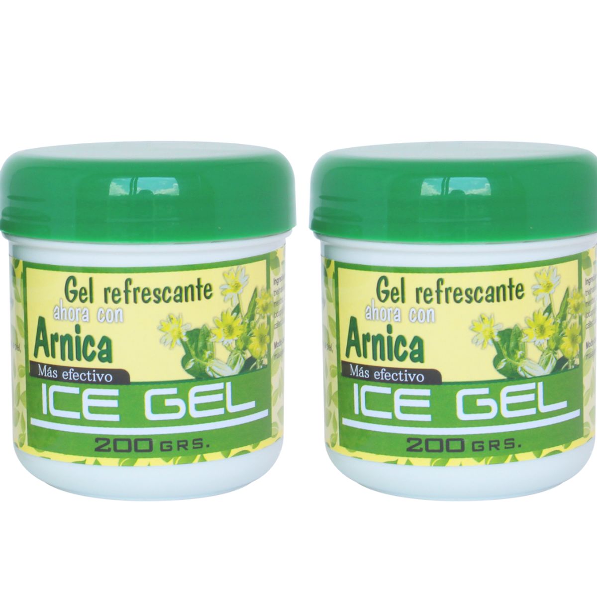 COLOR - PACK ICE GEL DE ARNICA 400 GRS