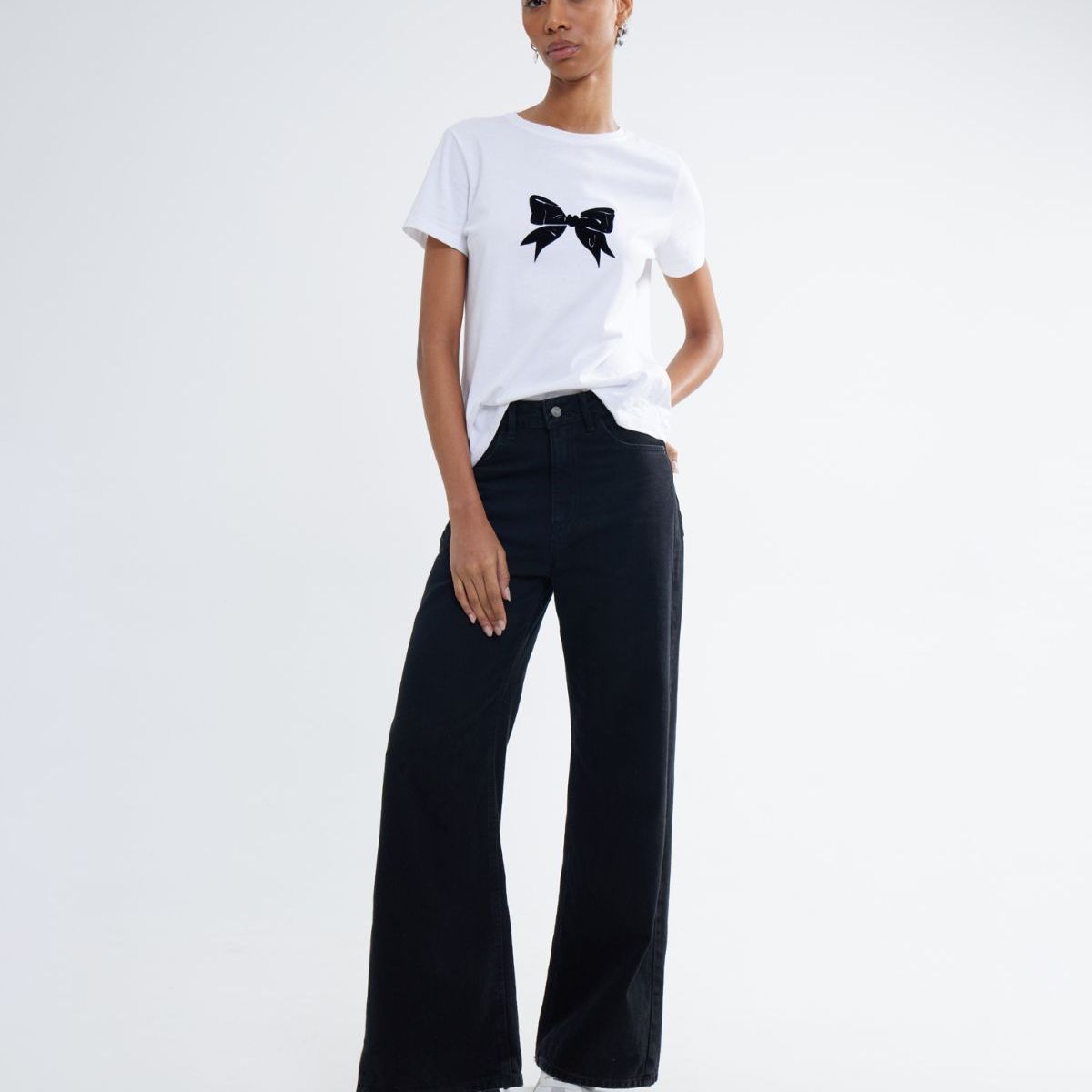 SEVEN SEVEN - Jean Para Mujer Wide-Leg Color Negro Marca Seven Seven #28160850