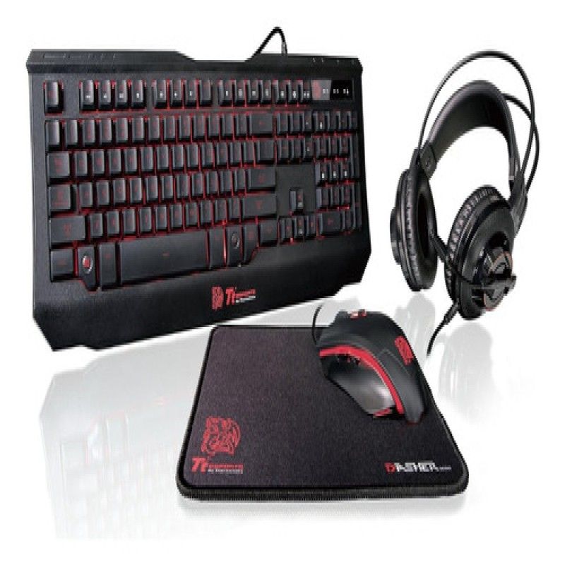 THERMALTAKE - Kit Combo Gaming Thermaltake Tt Esports Knucker 4 En 1