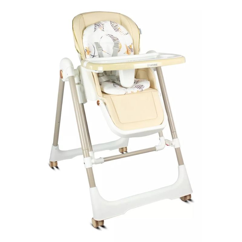 BEBESIT - Silla Comedor Mecedora Nido 2 En 1 Plegable Bebesit Beige