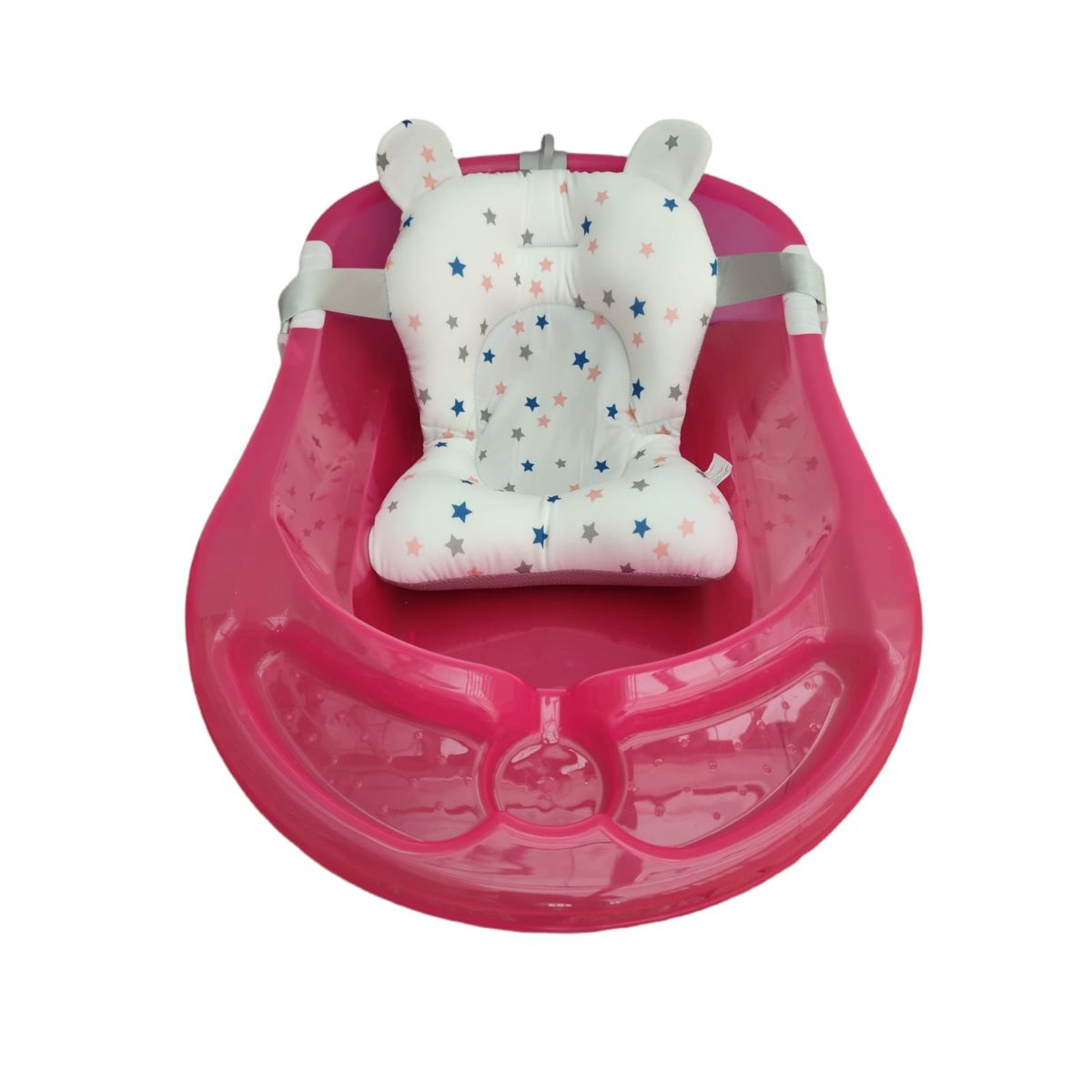 PRODEHOGAR - Tina o Bañera Para Bebe Con Cojin En Silicona Ergonomico