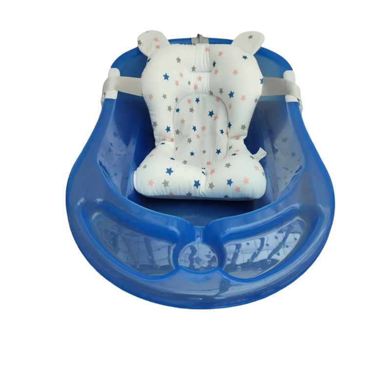 PRODEHOGAR - Tina o Bañera Para Bebe Con Cojin En Silicona Ergonomico