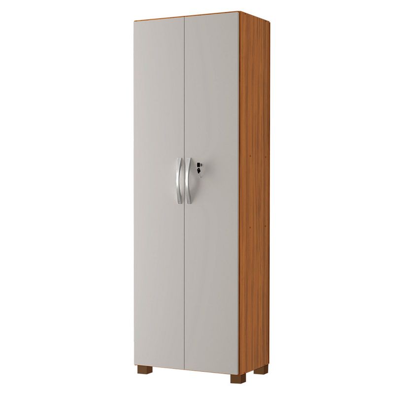 MULTIMUEBLES - CLOSET MULTIUSO NOGAL BLANCO 4020