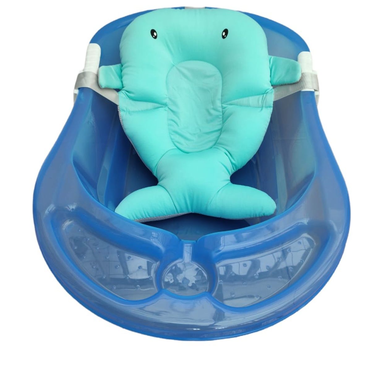 PRODEHOGAR - Tina o Bañera Para Bebe Con Cojin En Silicona Ergonomico