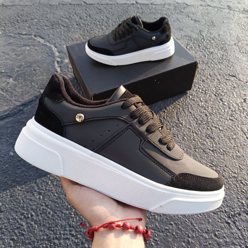 URBAN PLUS - TENIS PARA MUJER COLOR NEGRO