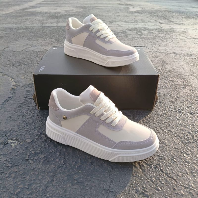 URBAN PLUS - TENIS PARA MUJER BEIGE
