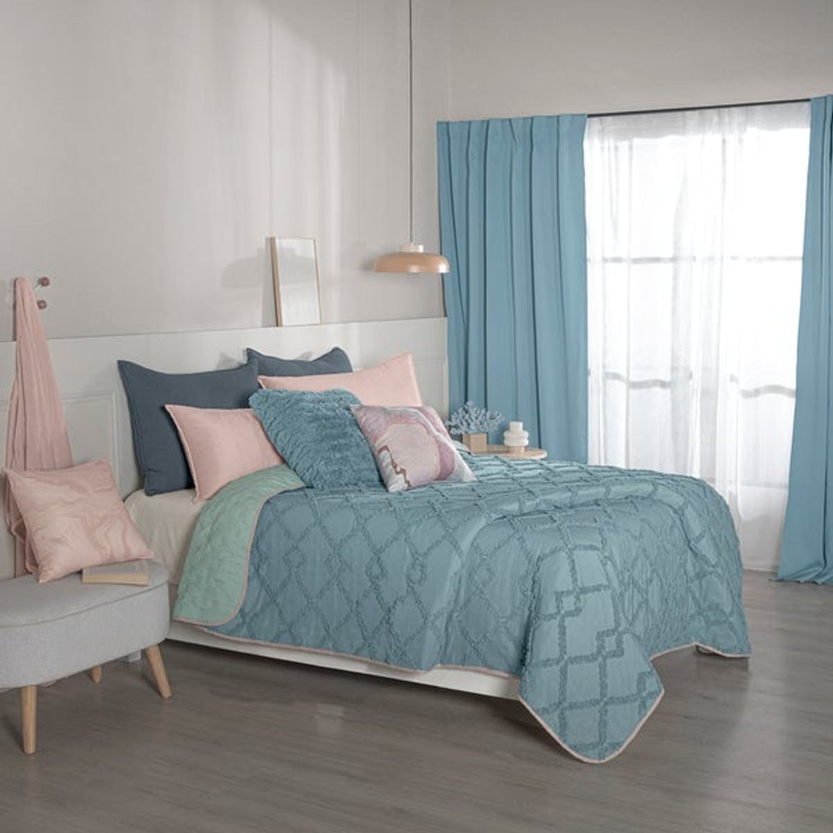 VIANNEY - Cubrelecho Nuut Celeste Sencillo Vianney