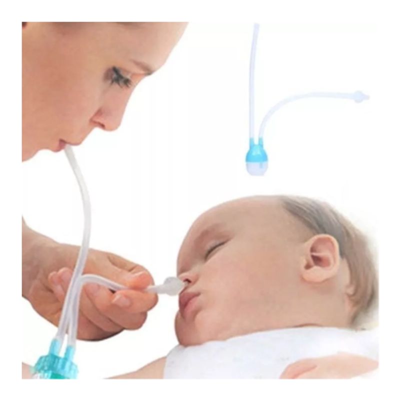 AFM - Succionador Nasal Aspirador Saca Mocos Limpiador Nariz Bebe