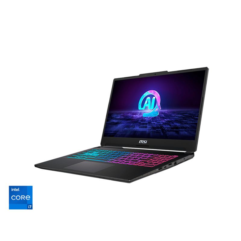 MSI - Portátil MSI Cyborg 15 Intel Ultra 7, 16GB RAM, 512GB NVMe RTX 4060 8GB, 15.6″ FHD 144Hz, Win 11 Pro