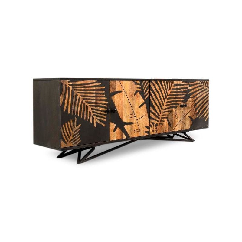 22 GRADOS DECORACION - Comoda Recibidor Nature en Roble Natural 175x45x75cm