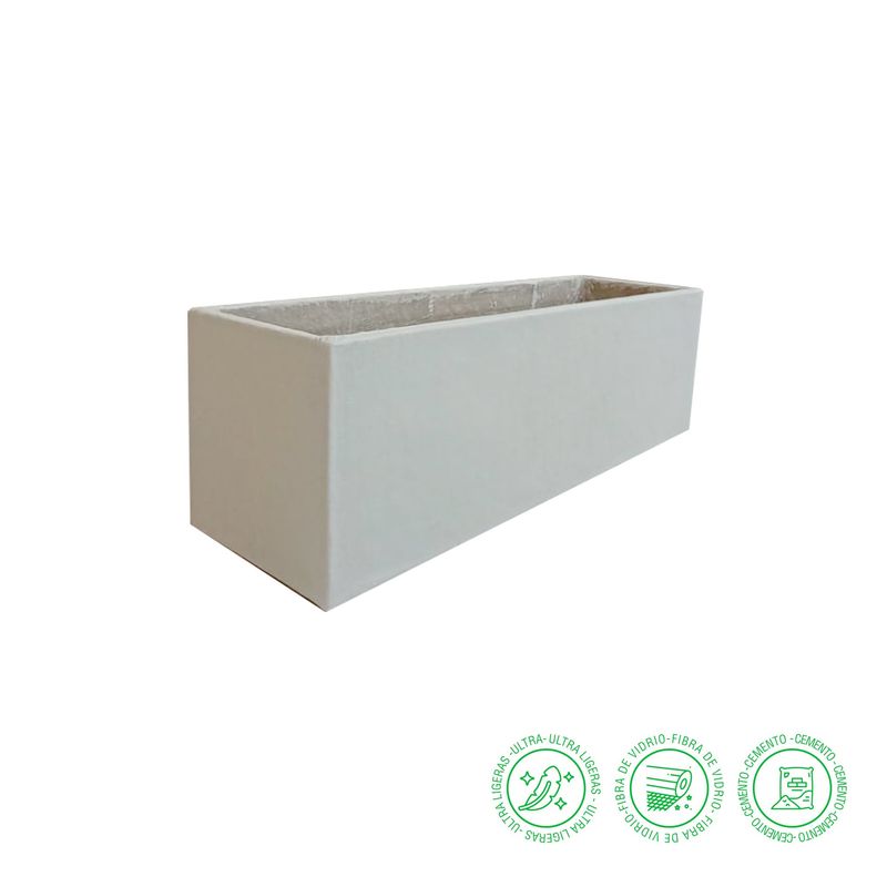 RENOVEMOS - JARDINERA CEMENTO ULTRA LIGERA