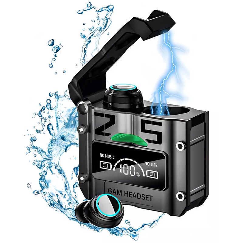 ONE PIXEL - Audifonos Inalambricos Bluetooth Gamer Deportivos M25 Tws 9d Color Negro
