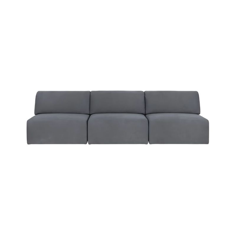 GENERICO - Sofá Candace 4 puestos tela pet friendly anti fluidos 240x85x75