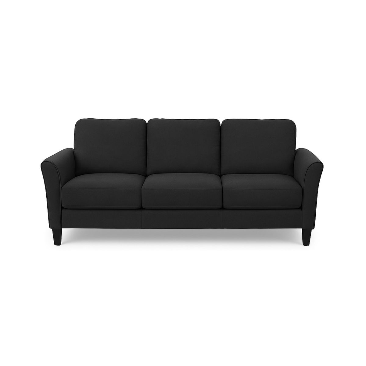 GENERICO - Sofá Conde 3 Puestos Moderno Tela Antifluidos 198x75x85 Gris