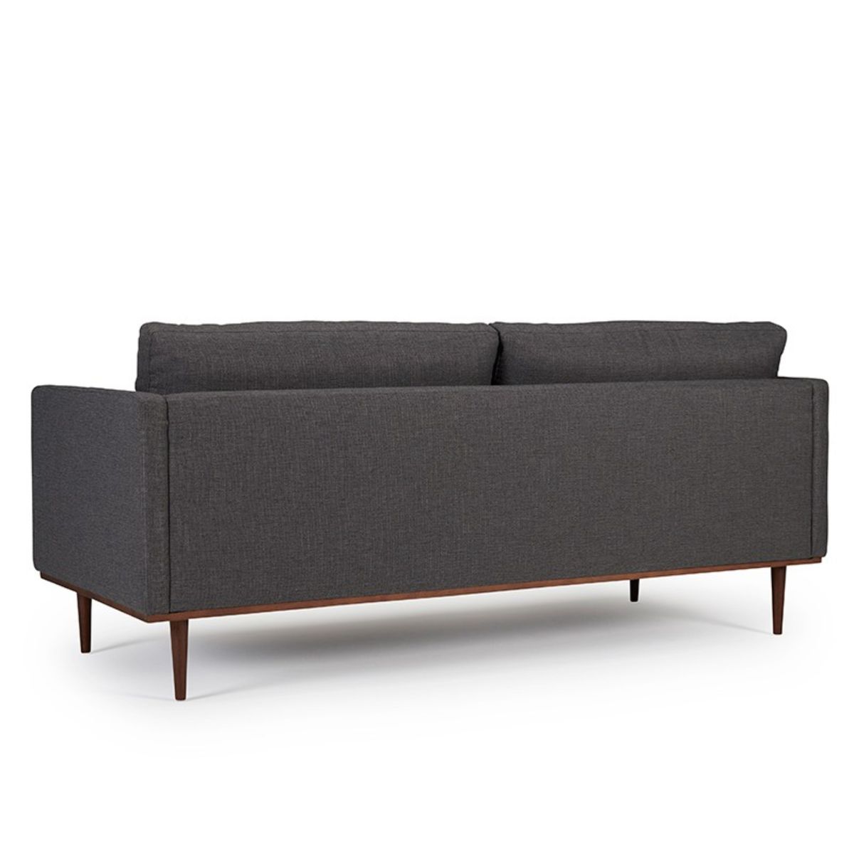 GENERICO - Sofá Iron 3 Puestos Moderno Tela Antifluidos 201x85x75 Gris