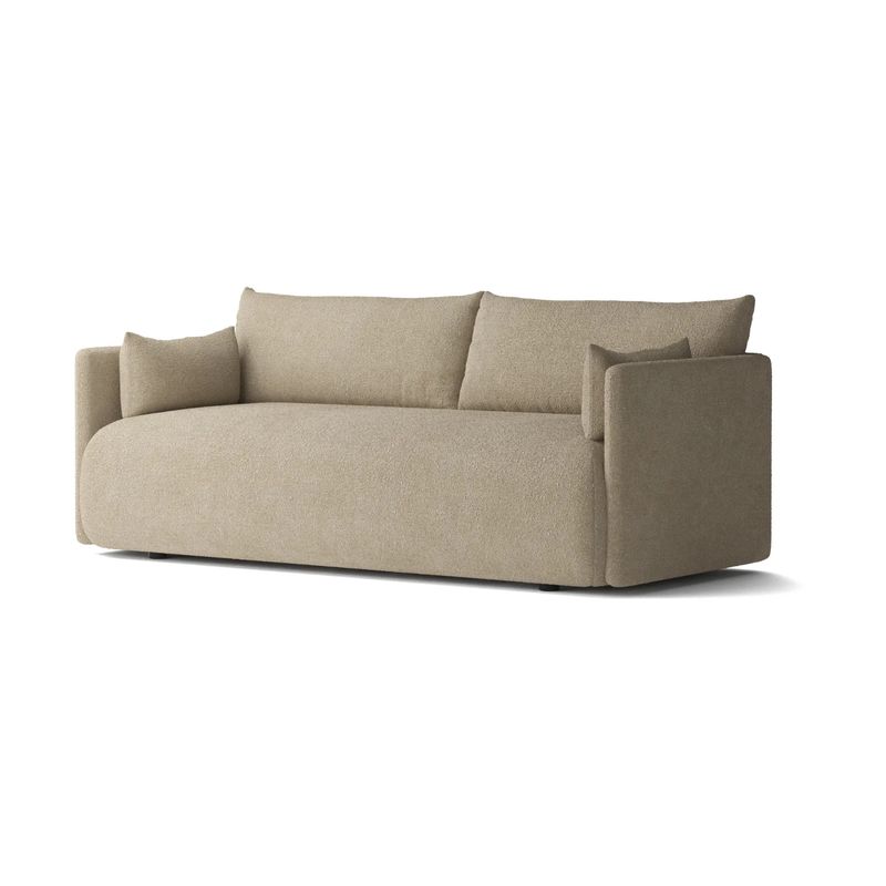 GENERICO - Sofá Snop 2 puestos tela anti fluidos 178x90x75
