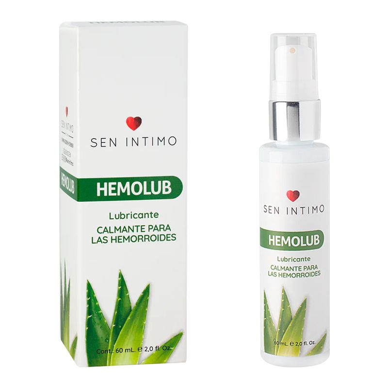 SEN INTIMO - Lubricante Calmante para las Hemorroides Hemolub x 60 ml