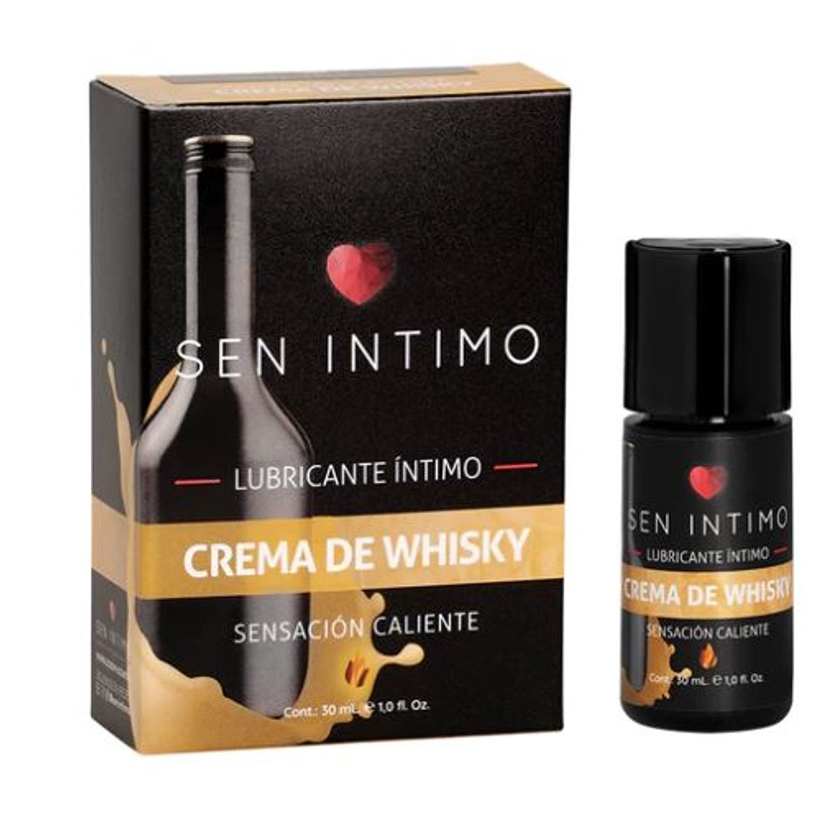 SEN INTIMO - Lubricante Caliente Sen Intimo Crema De Whisky x 30 ML