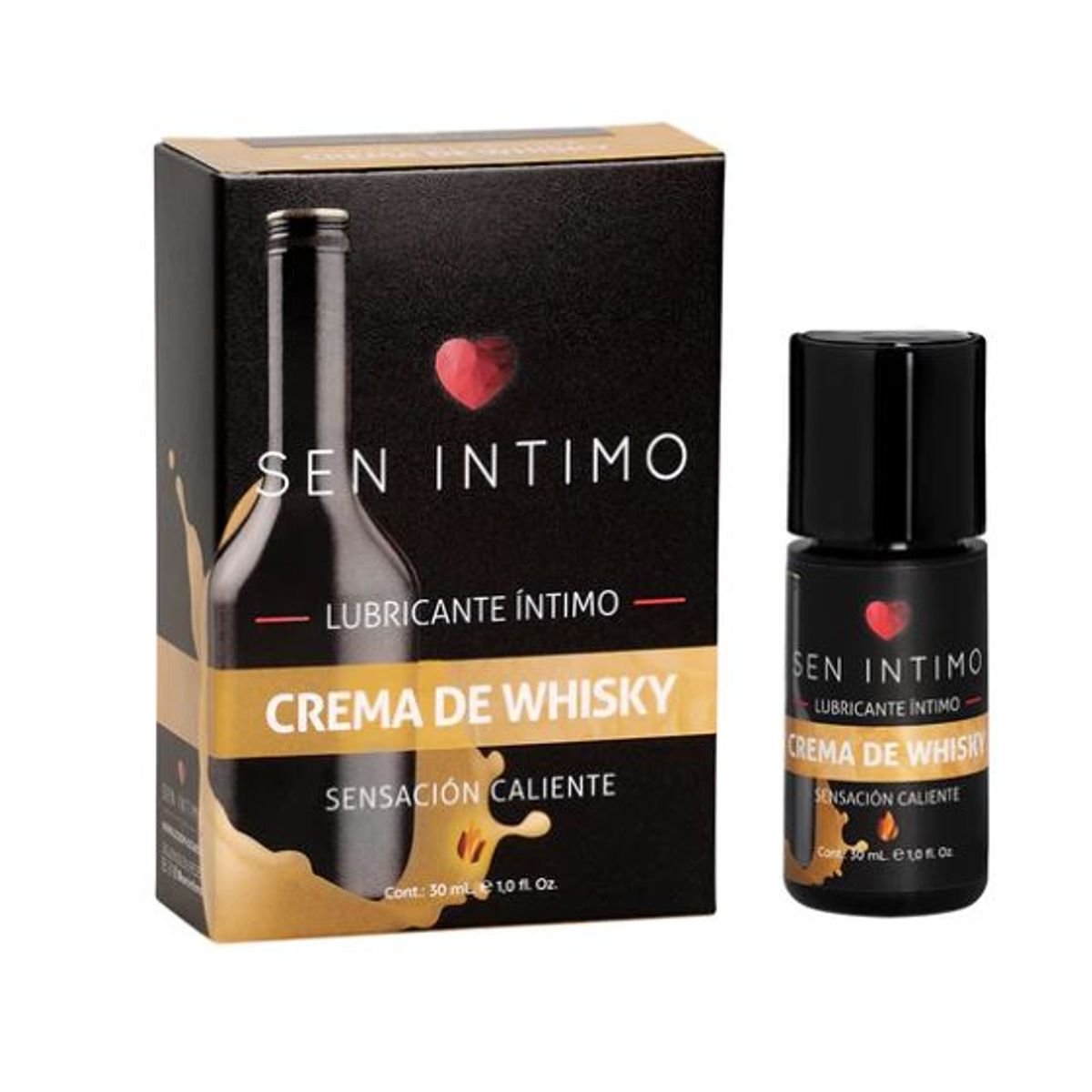 SEN INTIMO - Lubricante Caliente Sen Intimo Crema De Whisky x 30 ML