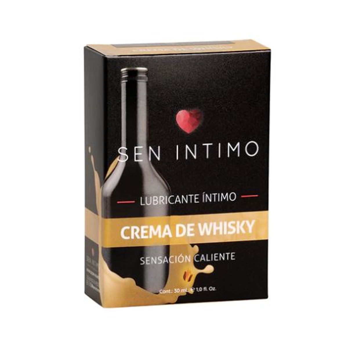 SEN INTIMO - Lubricante Caliente Sen Intimo Crema De Whisky x 30 ML