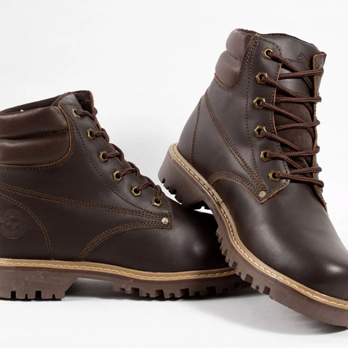 INCO - Bota Outdoor Cuero Café Herreros Tauro