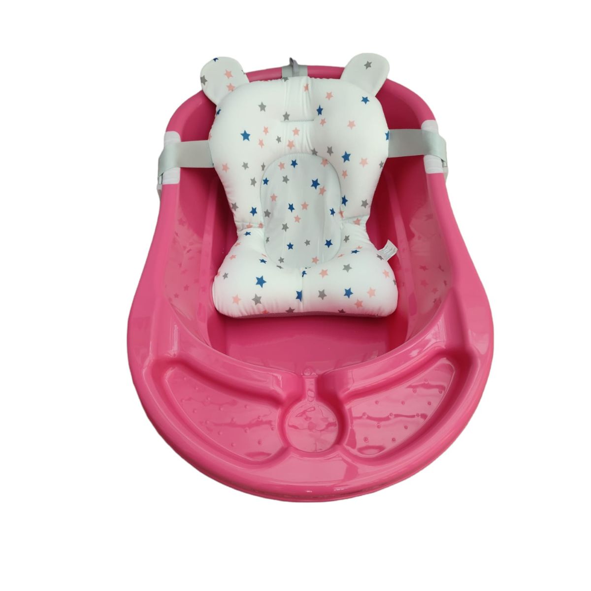 PRODEHOGAR - Tina o Bañera Para Bebe Con Cojin En Silicona Ergonomico