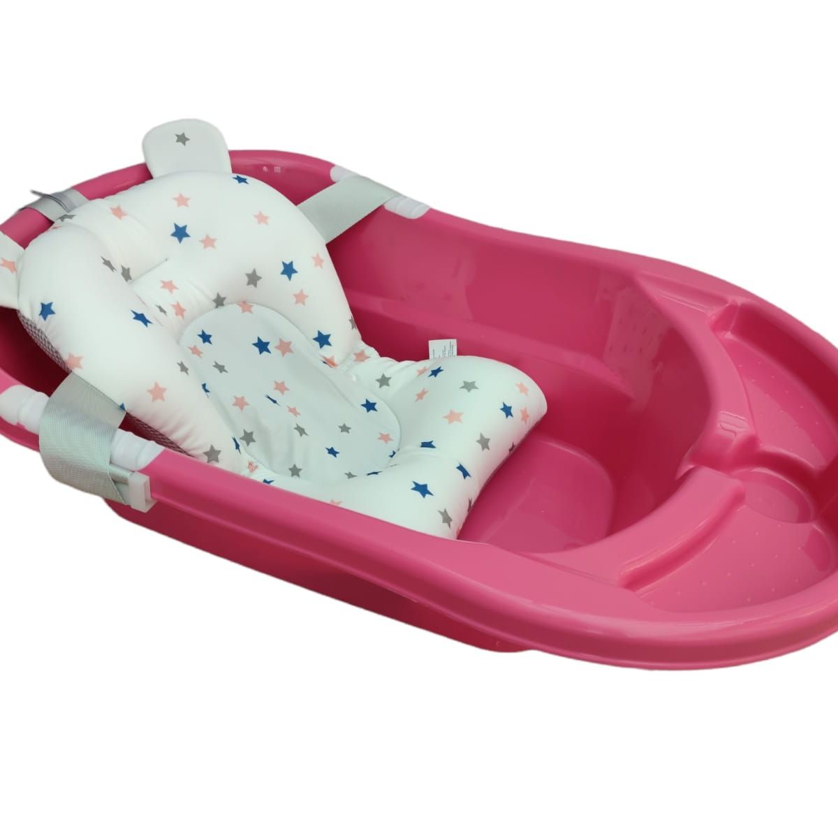 PRODEHOGAR - Tina o Bañera Para Bebe Con Cojin En Silicona Ergonomico