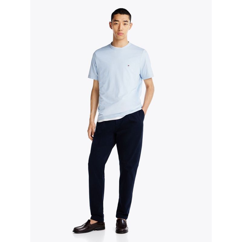 TOMMY HILFIGER - Camiseta celeste que absorbe la humedad Tommy Hilfiger