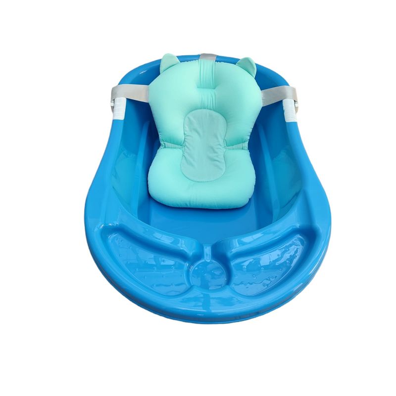 PRODEHOGAR - Tina o Bañera Para Bebe Con Cojin En Silicona Ergonomico