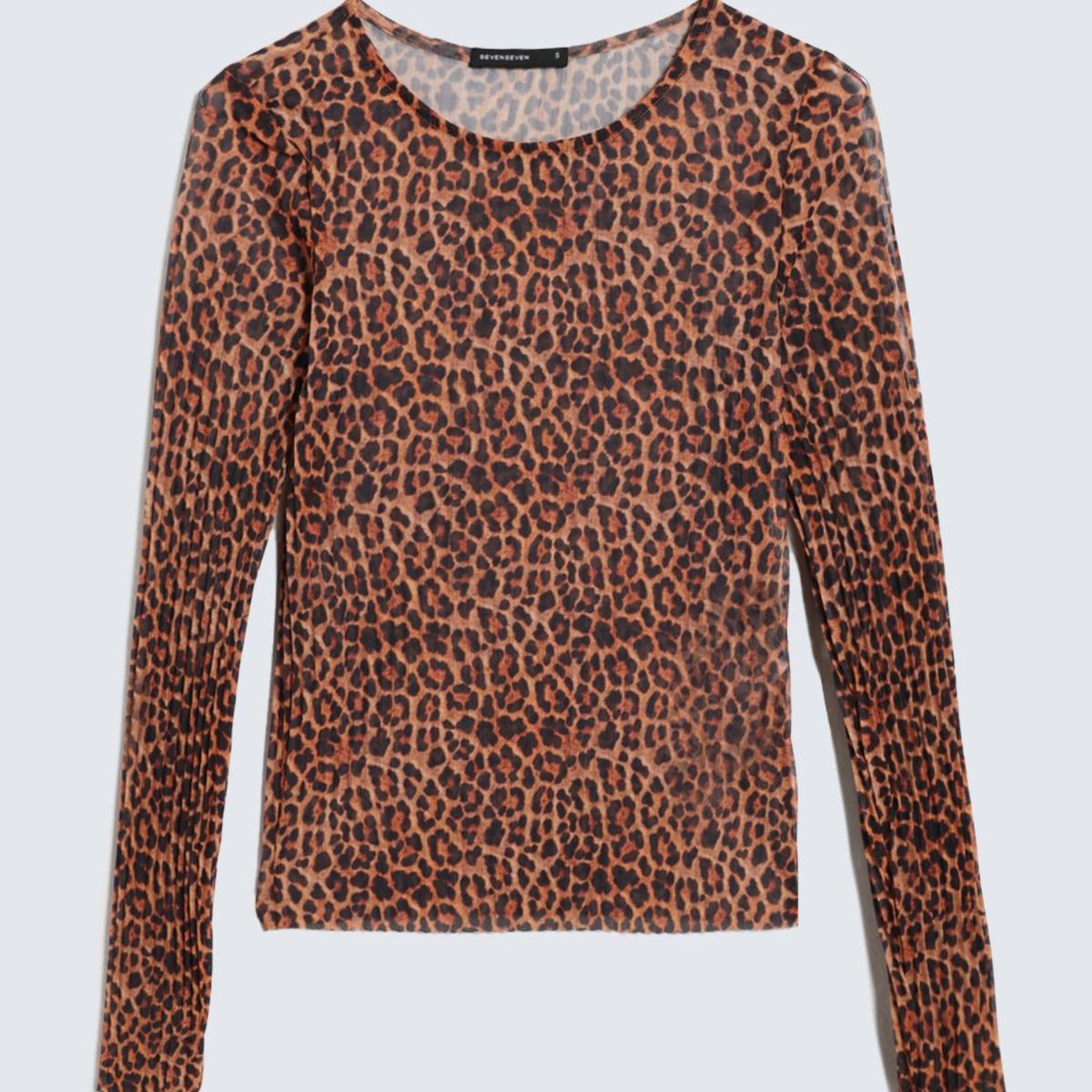 SEVEN SEVEN - Camiseta Para Mujer Manga Larga Color Naranja Marca Seven Seven #28095981