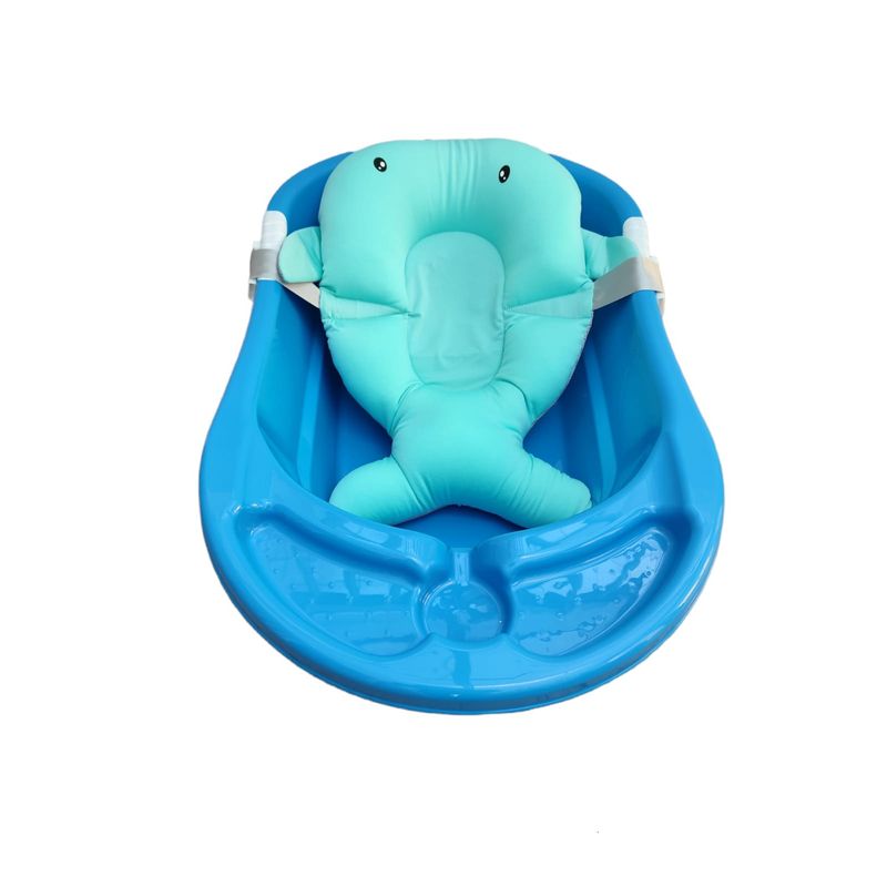 PRODEHOGAR - Tina o Bañera Para Bebe Con Cojin En Silicona Ergonomico
