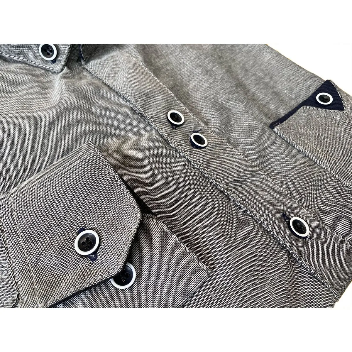 THE CLOTHING COMPANY - Camisa Hombre Diseño Bolsillo