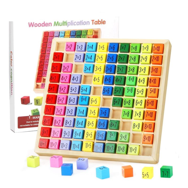 GENERICO - JUEGO EDUCATIVOTABLAS DE MULTIPLICAR +3AÑOS