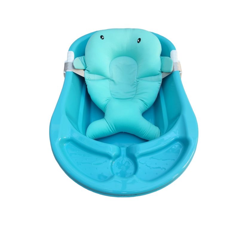 PRODEHOGAR - Tina o Bañera Para Bebe Con Cojin En Silicona Ergonomico