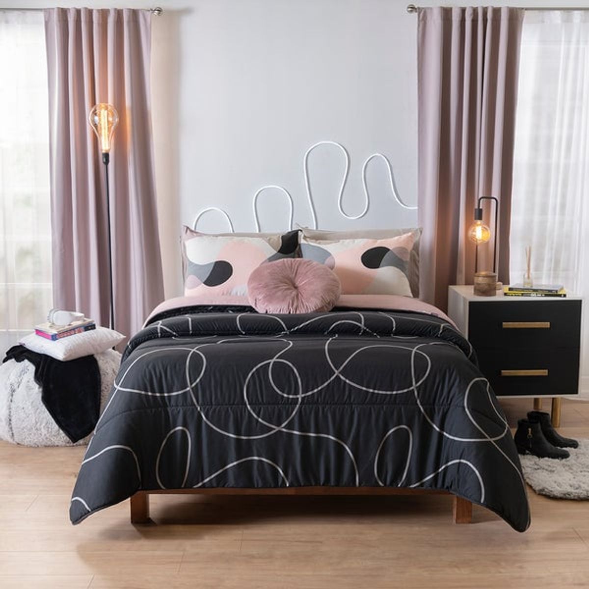 VIANNEY - Juego De Edredón Bliss Talla Sencillo Reversible - Vianney