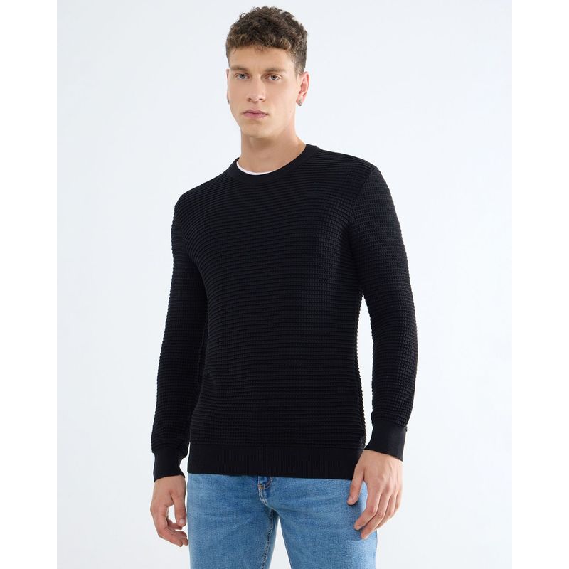 SEVEN SEVEN - Saco Para Hombre Cuello Redondo Color Negro Marca Seven Seven #45330234
