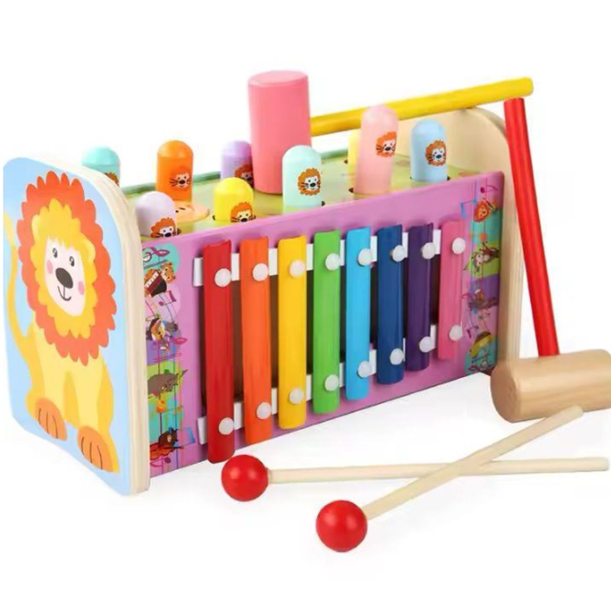 GENERICO - JUEGO GOLPEO CON MARIMBA NIÑOS+3 AÑOS