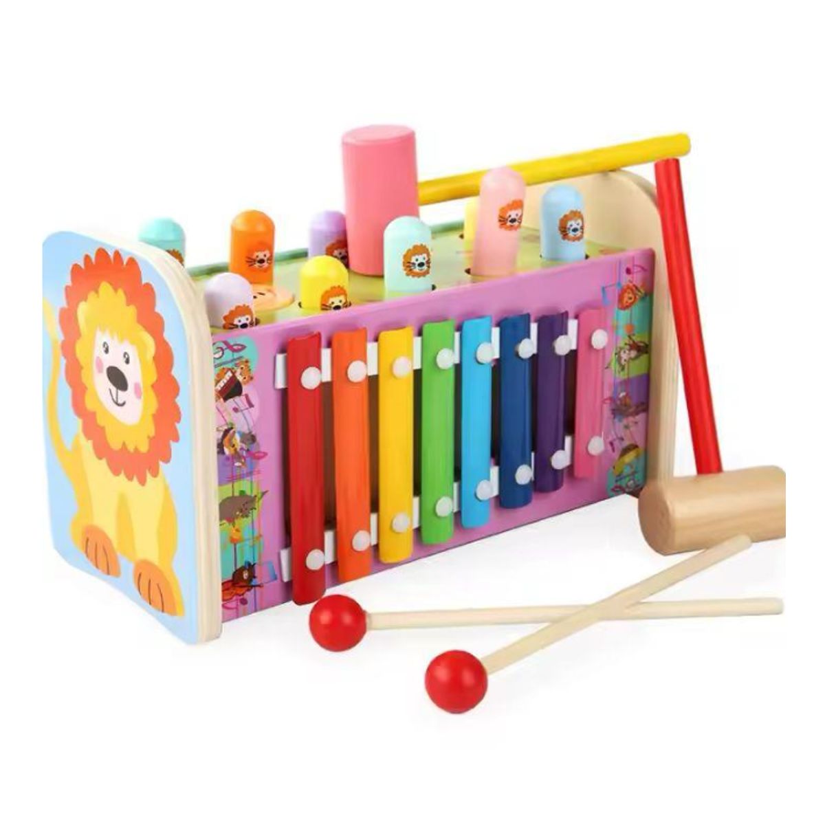 GENERICO - JUEGO GOLPEO CON MARIMBA NIÑOS+3 AÑOS