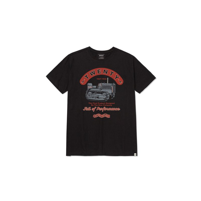 CAT - Camiseta Hombre CAT PROJECTS GRAPHIC TEE Negro CAT.