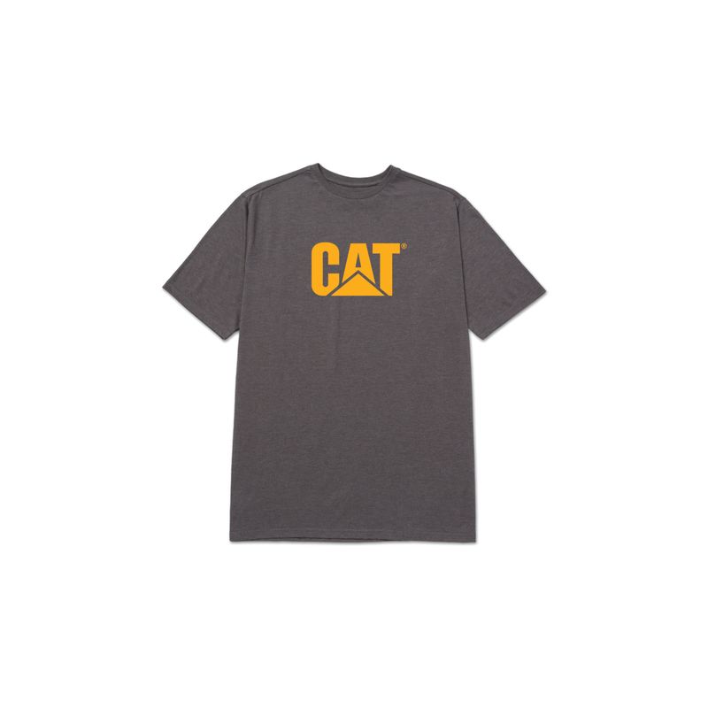 CAT - Camiseta Hombre CAT CAT LOGO TEE Gris 1 CAT.